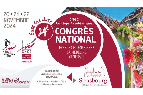 BIENTOT ! Congrès annuel du CNGE à Strasbourg