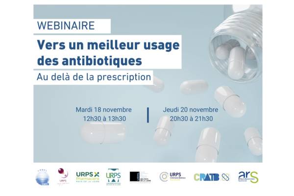 Webinaire vers un meilleur usage des antibiotiques