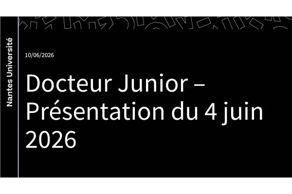 C'est quoi le Docteur Junior ?