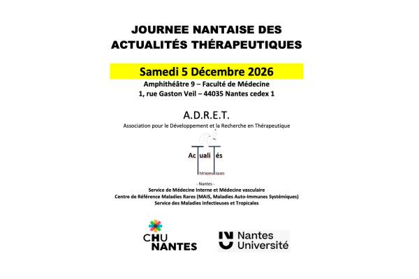 Journée Nantaise des Actualités Thérapeutiques